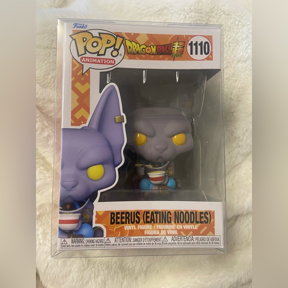 Funko Pop. DragonBall 1110. Beerus (Eating Noodles)